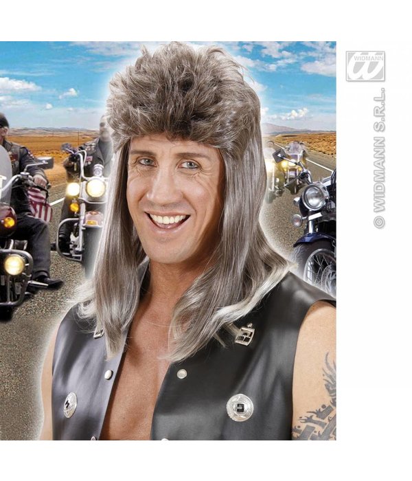 Pruik Mullet
