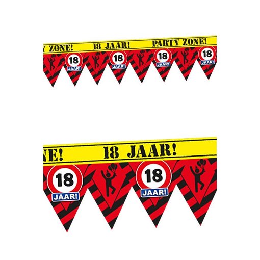 Afzetlint 18 jaar partyzone
