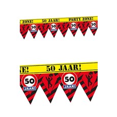 Afzetlint 50 jaar partyzone
