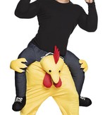 Draag mij kostuum funny Kip