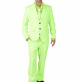 Fluor Groen Kostuum Man