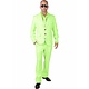 Fluor Groen Kostuum Man