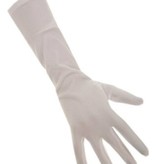 Handschoenen stretch wit luxe nylon