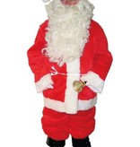 Kerstman kostuum pluche