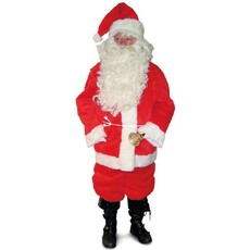 Kerstman kostuum pluche