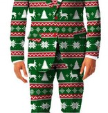 Kerst kostuum Festive Green