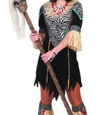 Afrikaanse vrouw kostuum