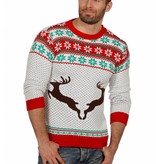 Kersttrui Wit Rendieren