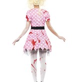 Zombie mini mouse kostuum