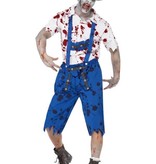 Zombie Bavaria kostuum man