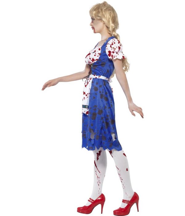 Zombie Bavaria kostuum vrouw