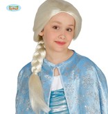 Pruik Elza Frozen kind