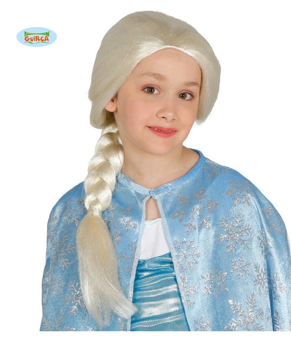 Pruik Elza Frozen kind