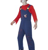 Zombie Loodgieter Mario kostuum