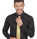 Stropdas goud pailletten