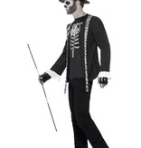 Skelet Dokter kostuum man