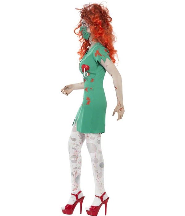 Zombie verpleegster scrub