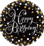 Bordjes Happy Birthday (8 stuks)