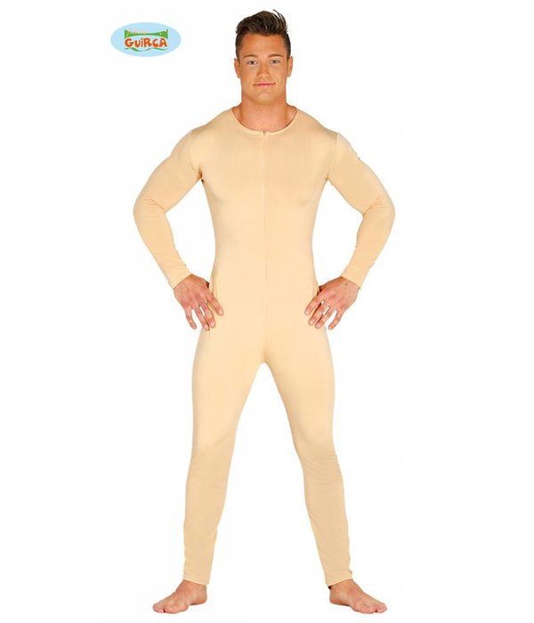 Jumpsuit Huidskleur Naaktpak Heren
