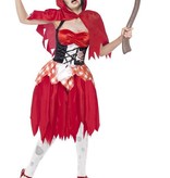 Zombie roodkapje kostuum