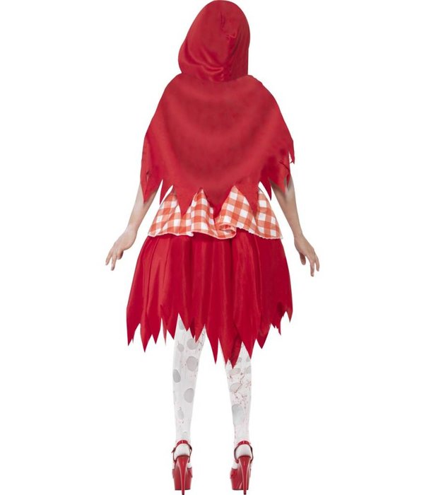 Zombie roodkapje kostuum