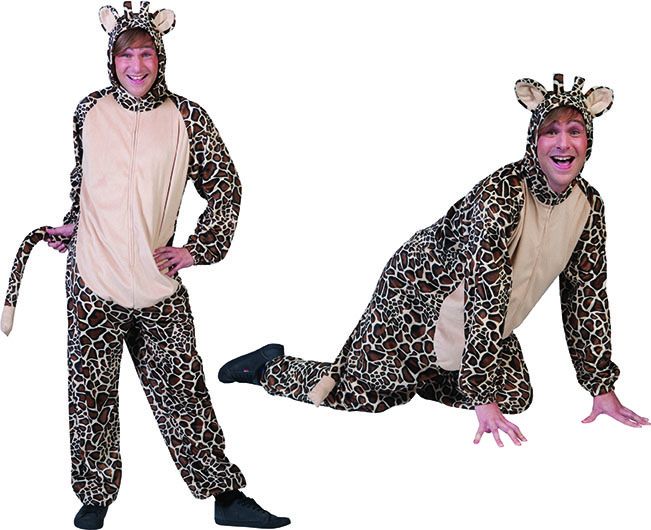 Giraffe pak heren afbeelding