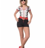 Matrozen jumpsuit dames