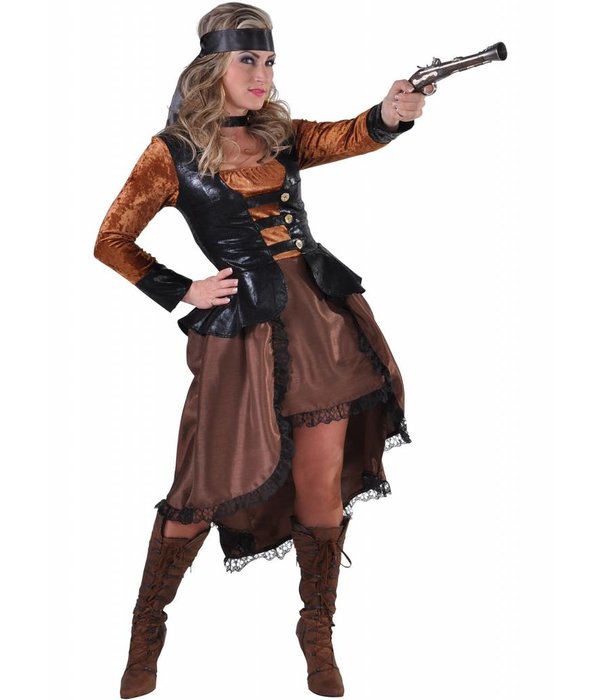 Steampunk jurk Evi