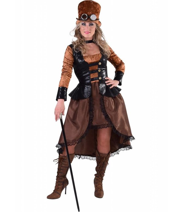 Steampunk jurk Evi