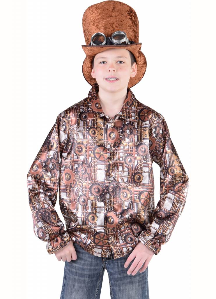 Steampunk blouse kind afbeelding