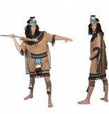 Azteken kostuum man