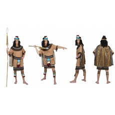 Azteken kostuum man