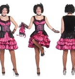 Can Can Saloon jurk pink