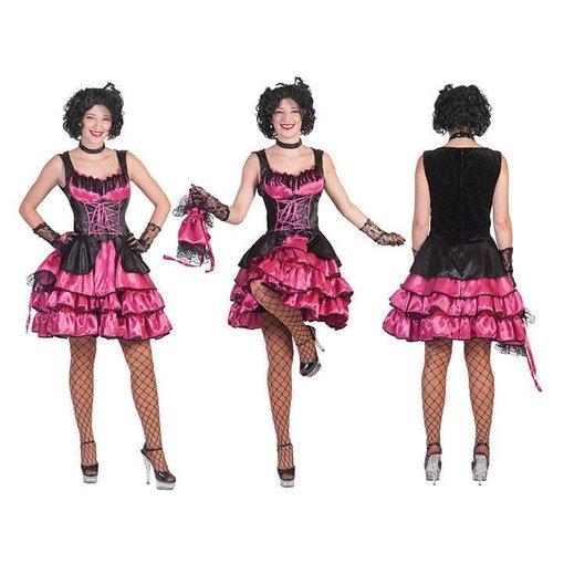 Can Can Saloon jurk pink