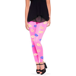 Legging Lippen Pink