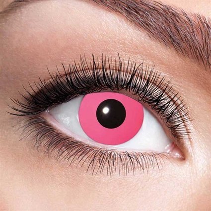 Roze party lenzen afbeelding