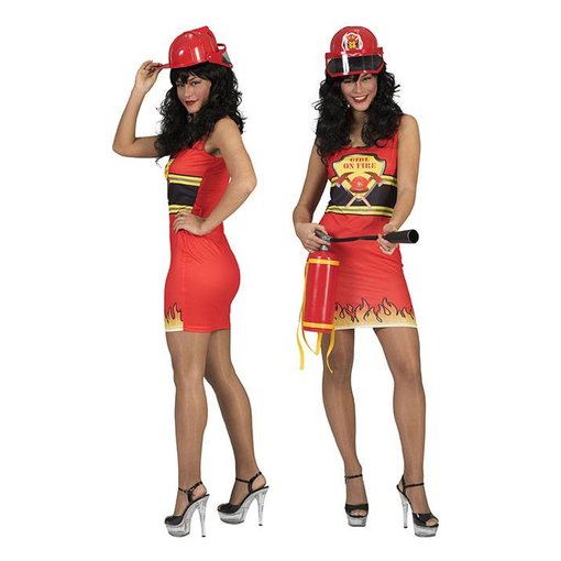 Girl on fire brandweer jurkje