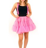 Petticoat pink 3-laags volwassenen