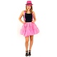Petticoat pink 3-laags volwassenen