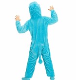 Leeuwenpak blauw pluche