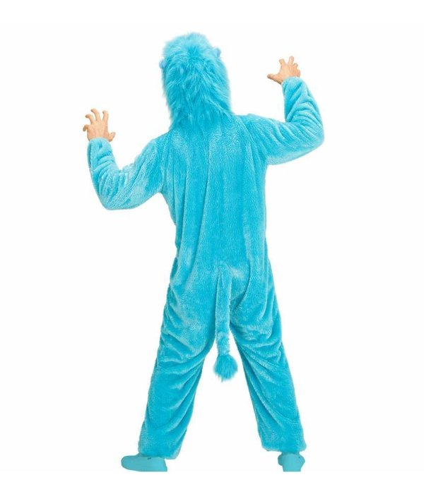 Leeuwenpak blauw pluche