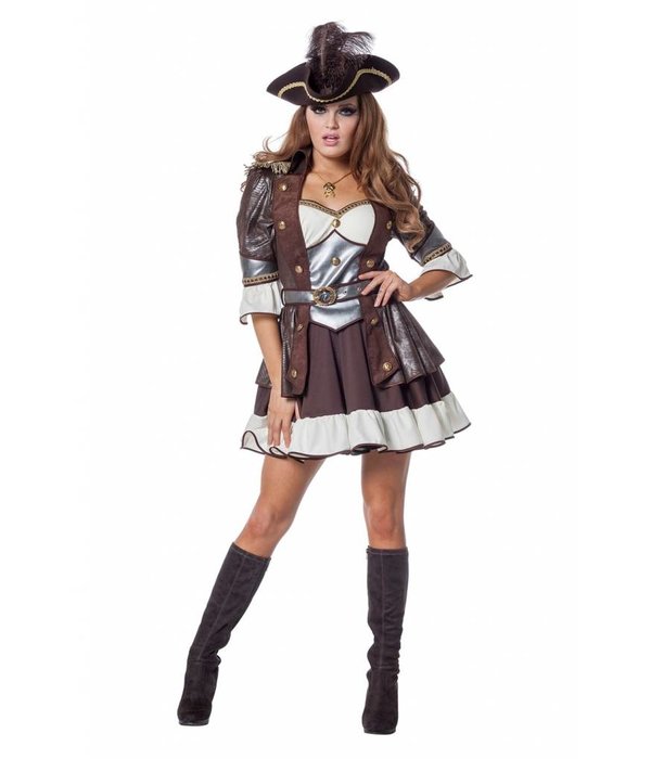 Luxe piratenjurk dames