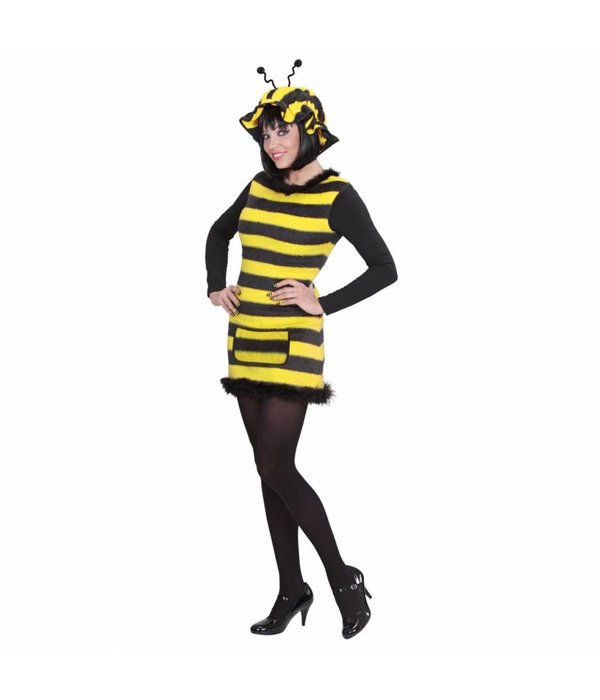 Bij pluche vrouw kostuum