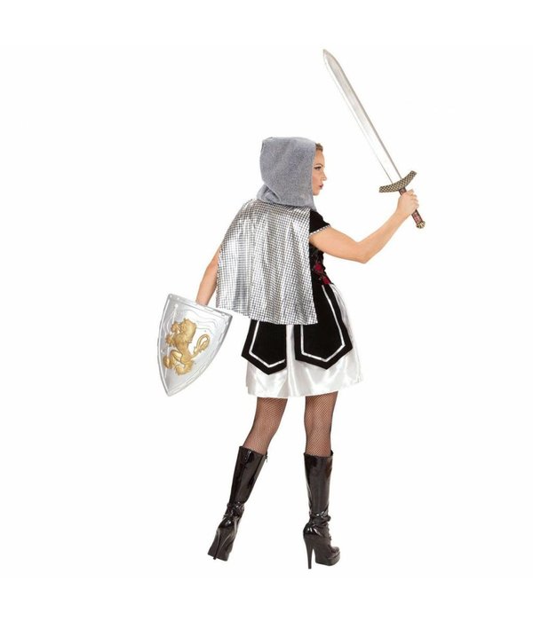 Vrouwelijke Royal ridder kostuum