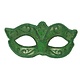 Venetiaanse oogmasker groen