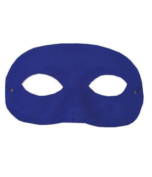 Oogmasker loup blauw