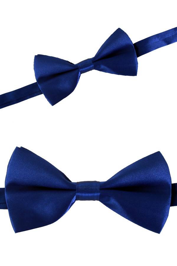 Strik Satijn Blauw afbeelding