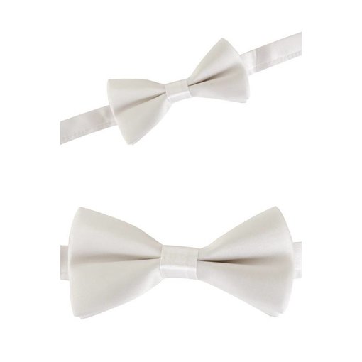 Charleystrik satijn wit