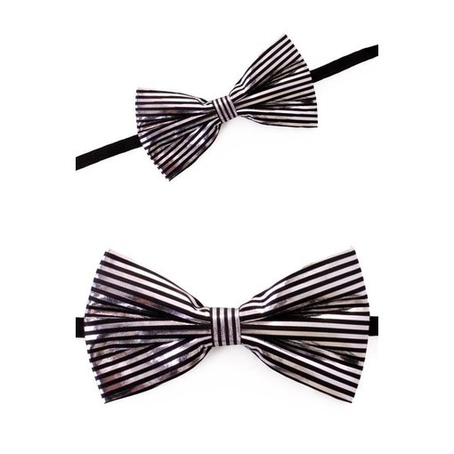 Strik zilver met strepen