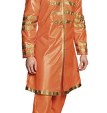 Pop Sergeant pepper kostuum oranje
